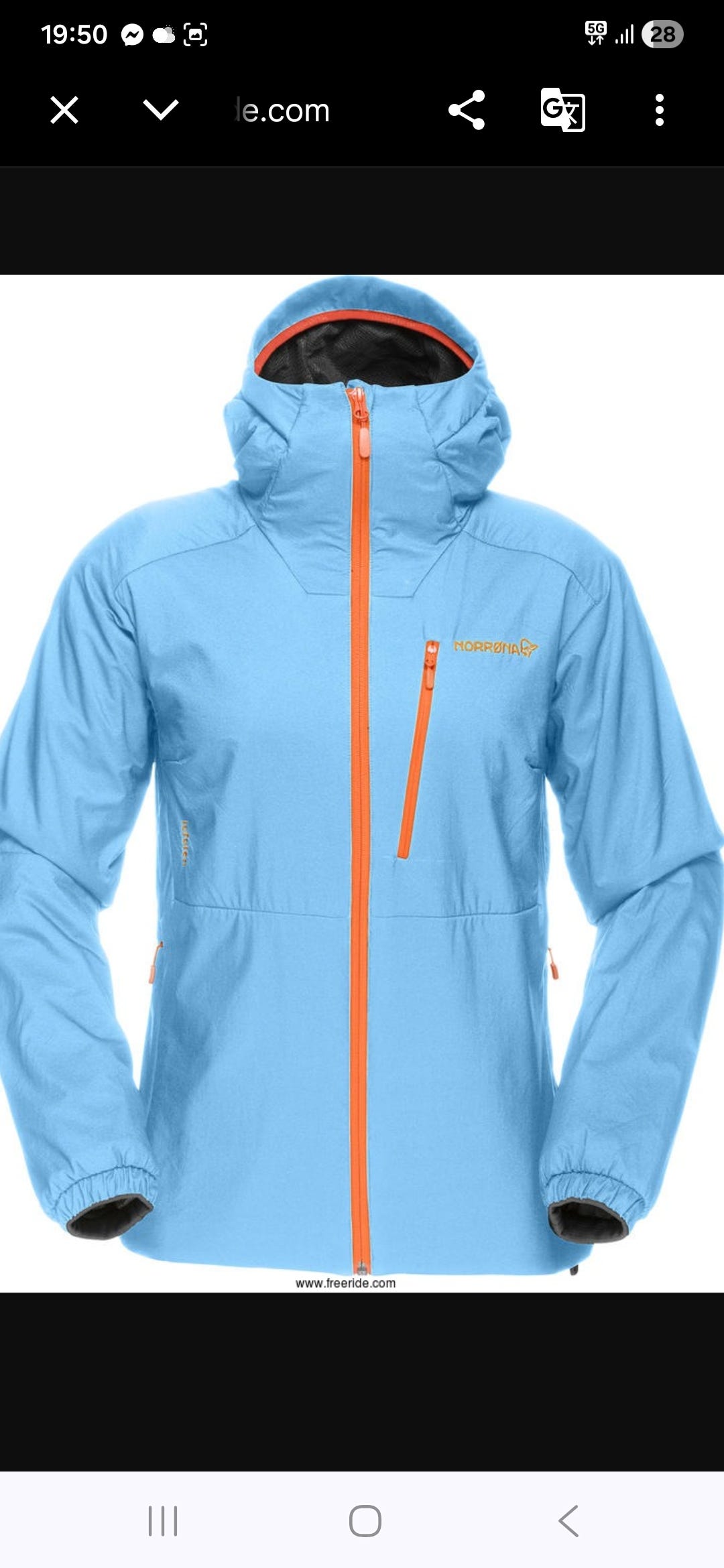 Norrøna Lofoten Alpha Jacket W str xs | FINN-torget