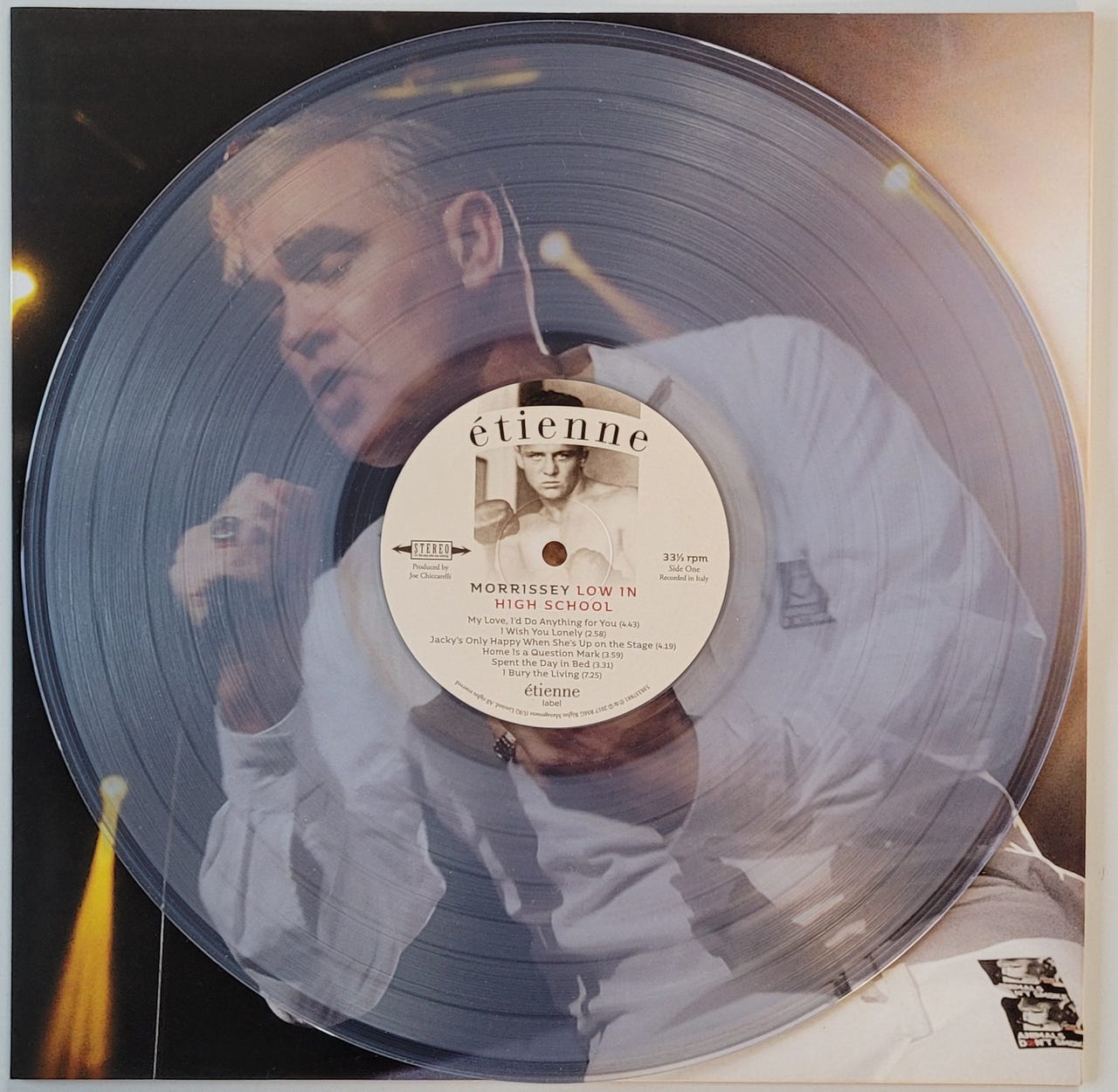 Morrissey – Low In High School clear vinyl. | FINN-torget