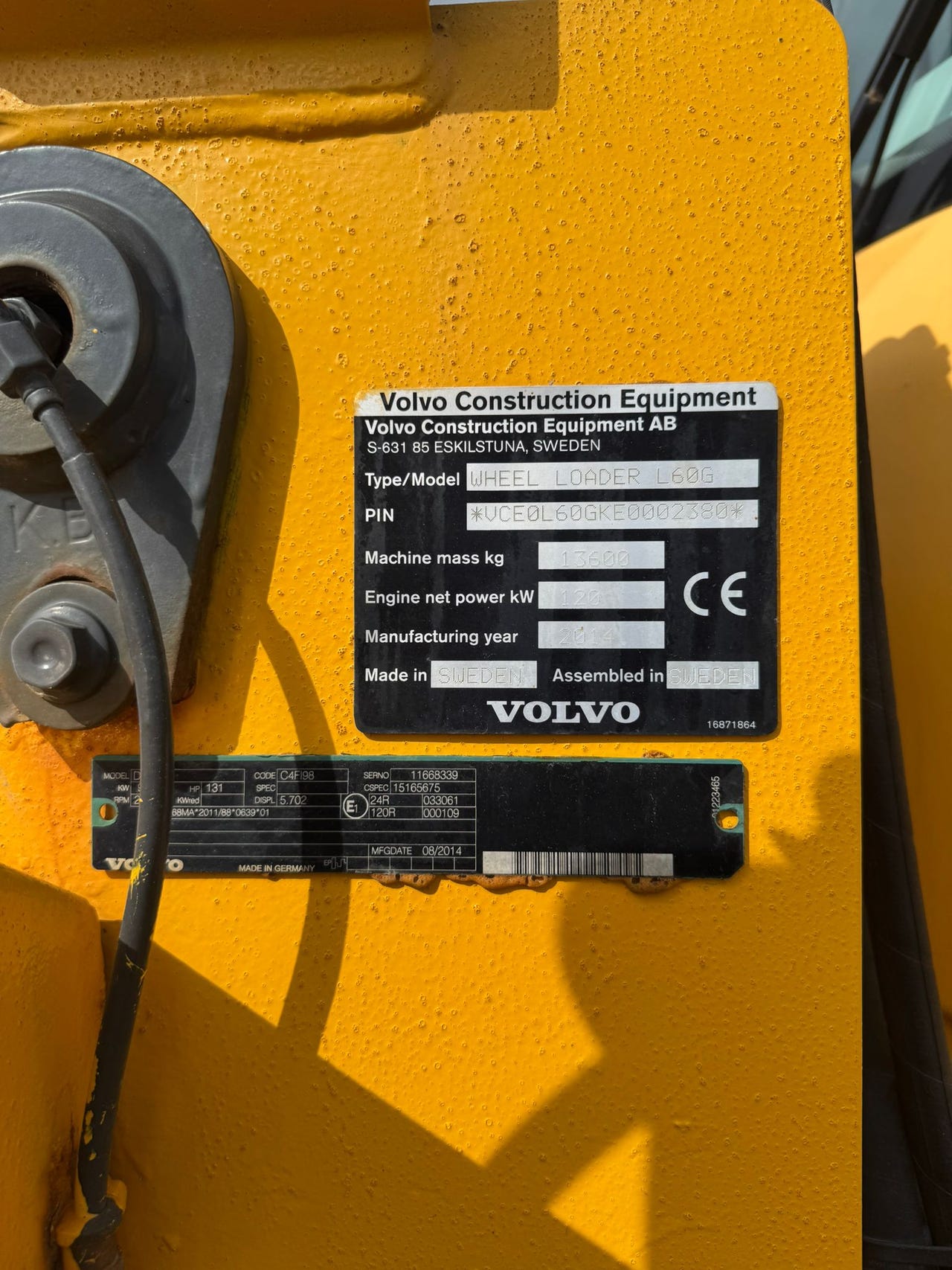 Volvo L60G m slagkraft – bilde 21