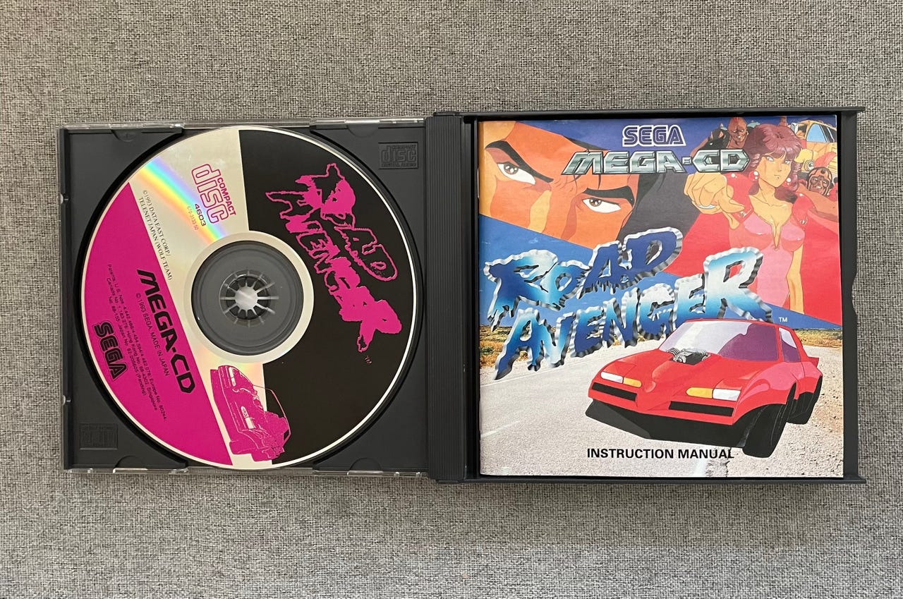 Sega Mega-CD Road Avenger spill | FINN-torget