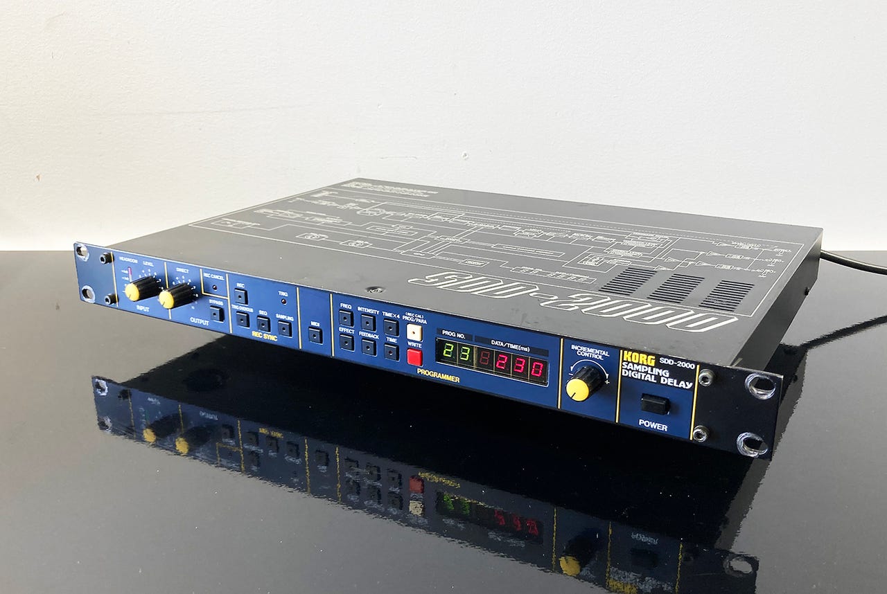 KORG SDD-2000 VINTAGE DIGITAL DELAY/ SAMPLER | FINN-torget