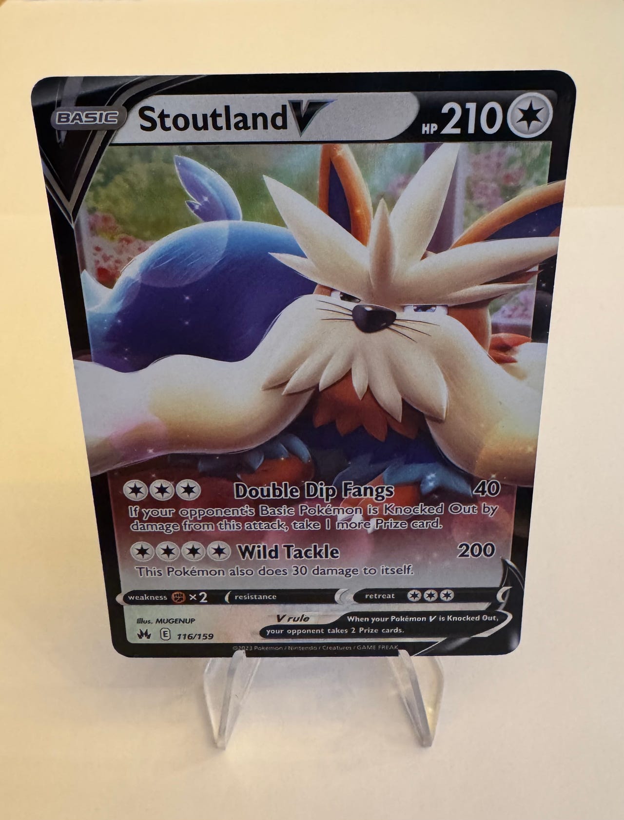 Stoutland V 116/159 Pokemon Crown Zenith | FINN-torget