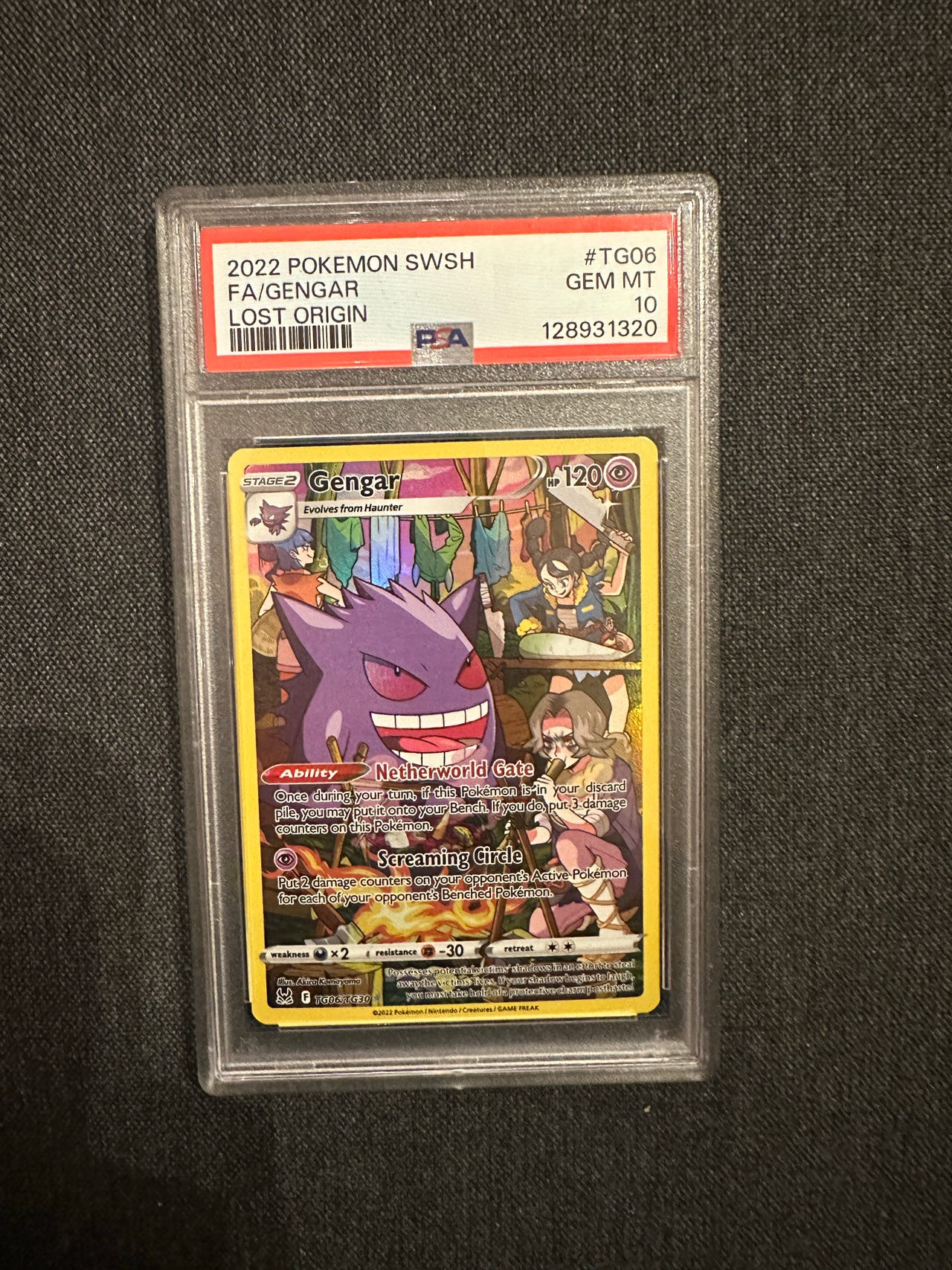 gengar pokemon card lost origin Gengar TG06 TG30 Case | Lost Origin main image 1