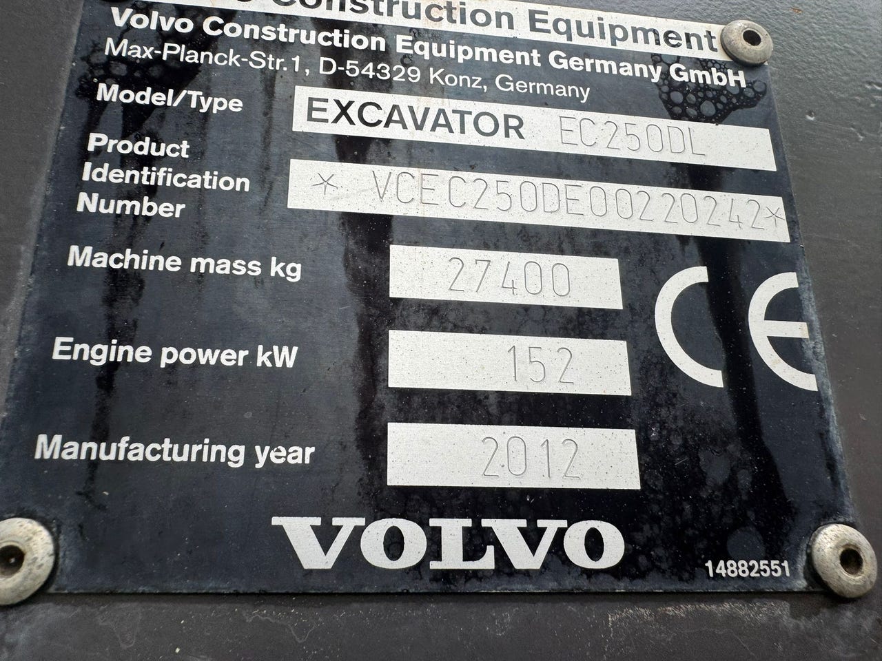 Volvo EC250 DL – bilde 26