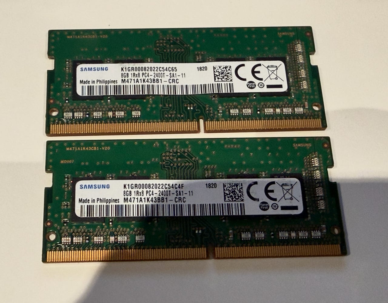 Samsung 2*8GB DDR4 2400T SO-DIMM RAM | FINN-torget