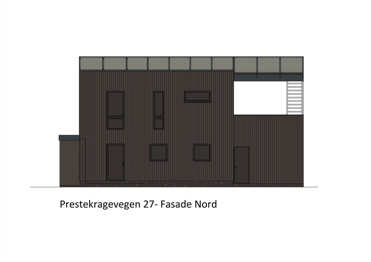 Fasade nord