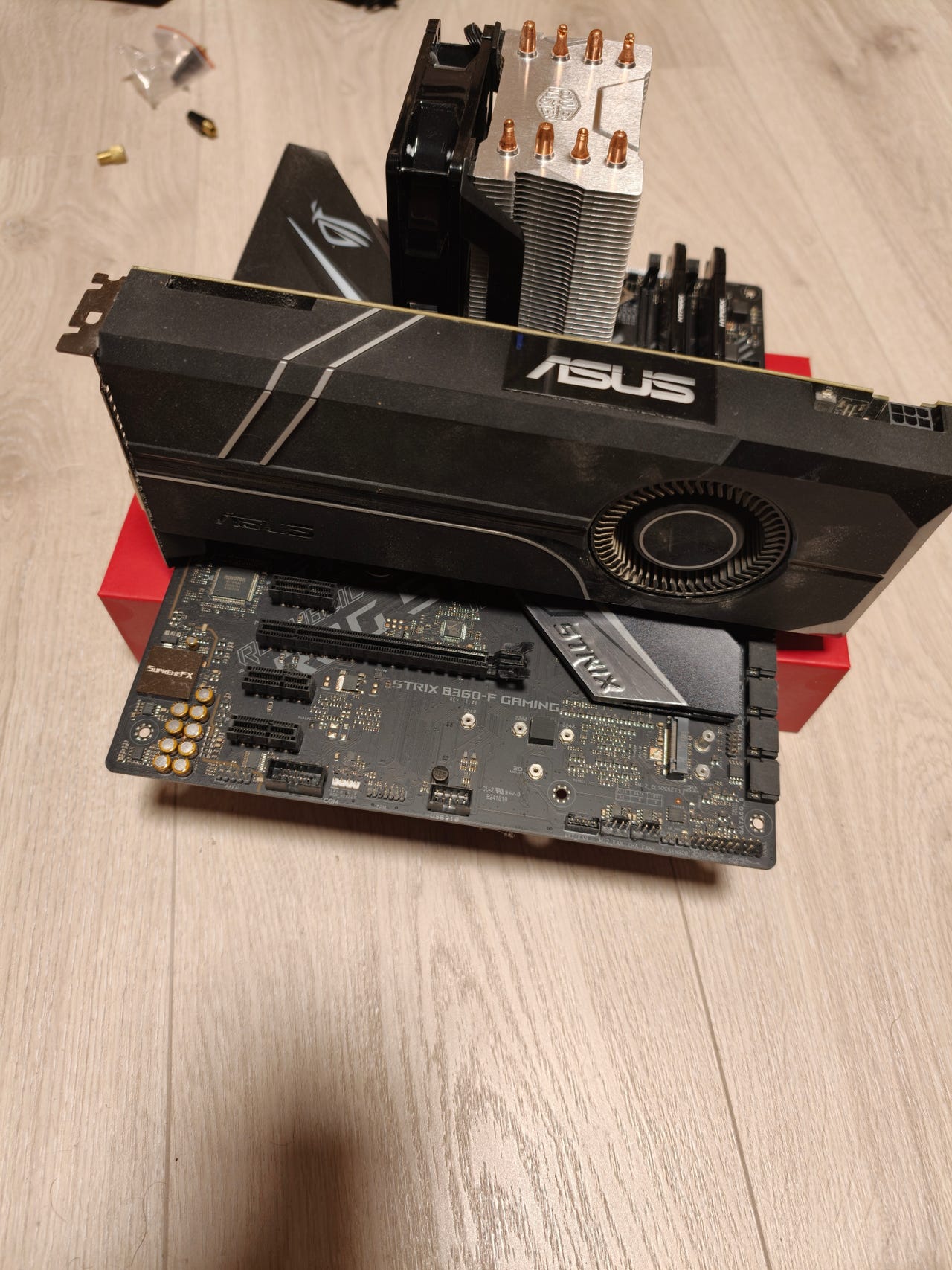 PC-pakke: i5-9400F, GTX 1060 6GB ASUS Turbo, 16GB RAM, B360-F