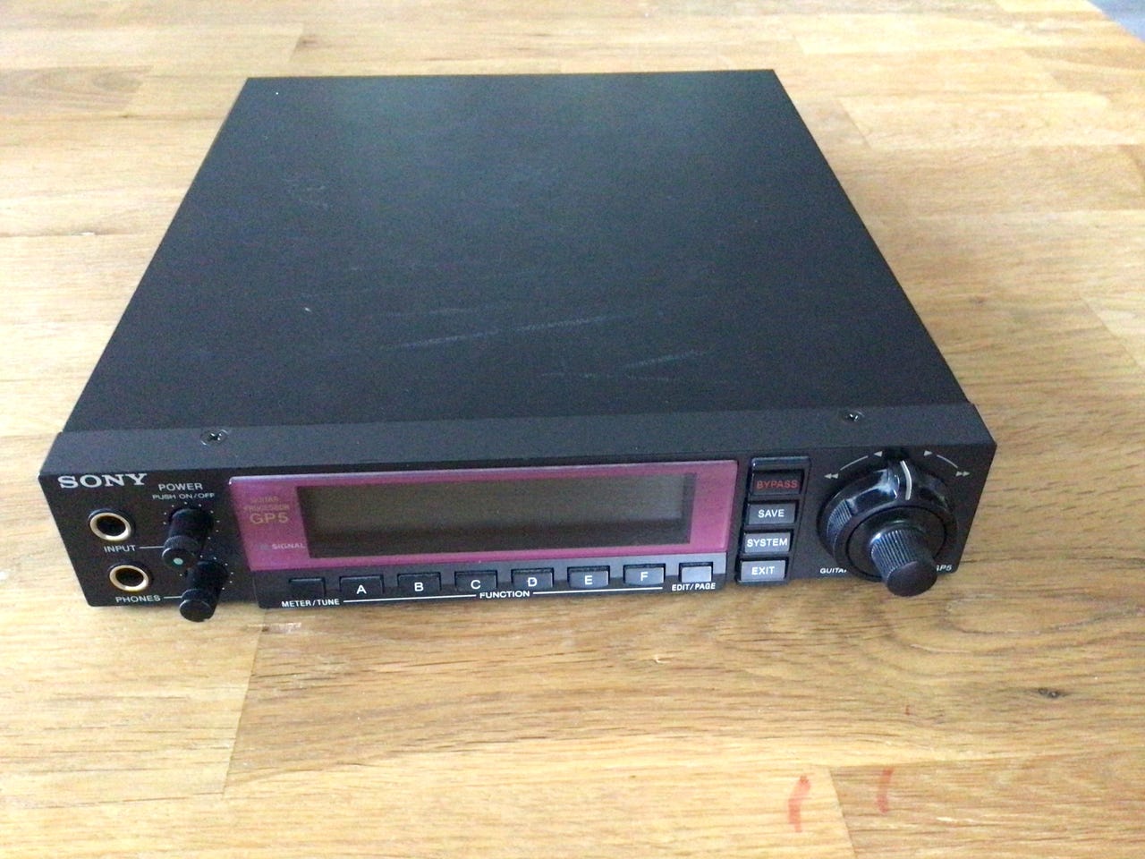 Sony HR-GP5 Gitarprosessor | FINN-torget