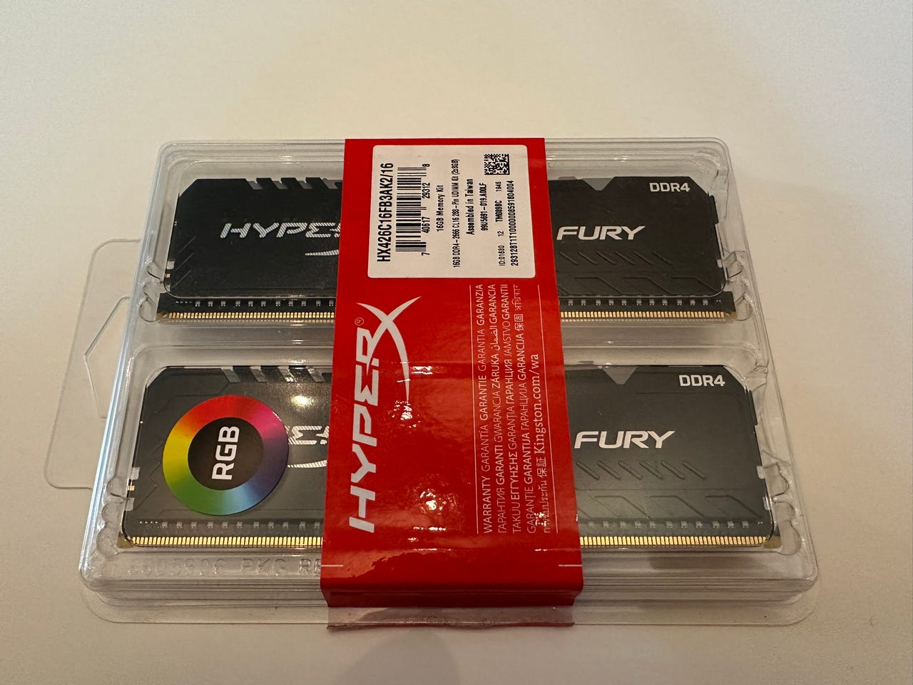 Kingston HyperX Fury DDR4 16GB RGB | FINN-torget