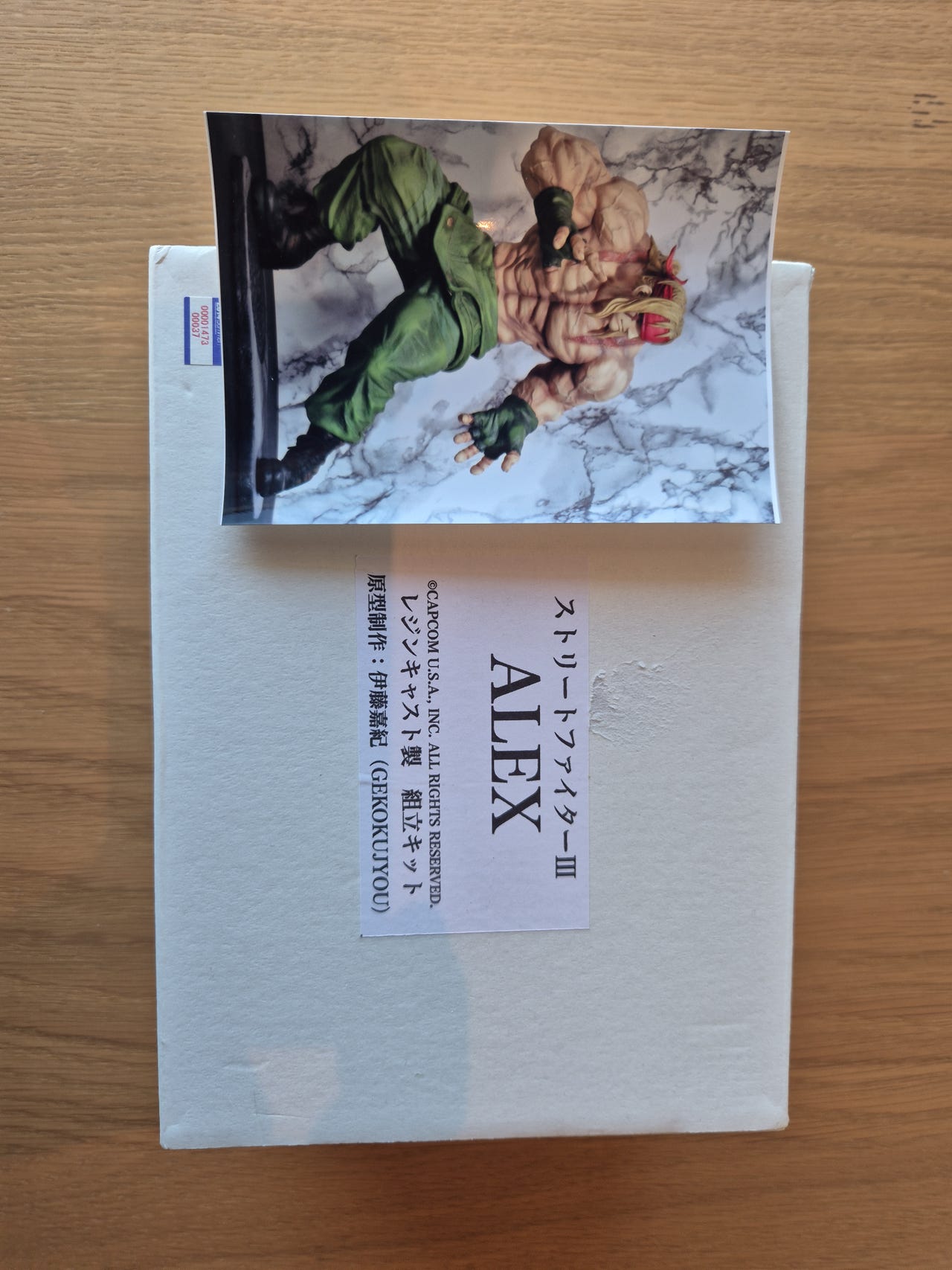 Street Fighter III Third Strike Alex Garage Kit [Yoshinori Itou