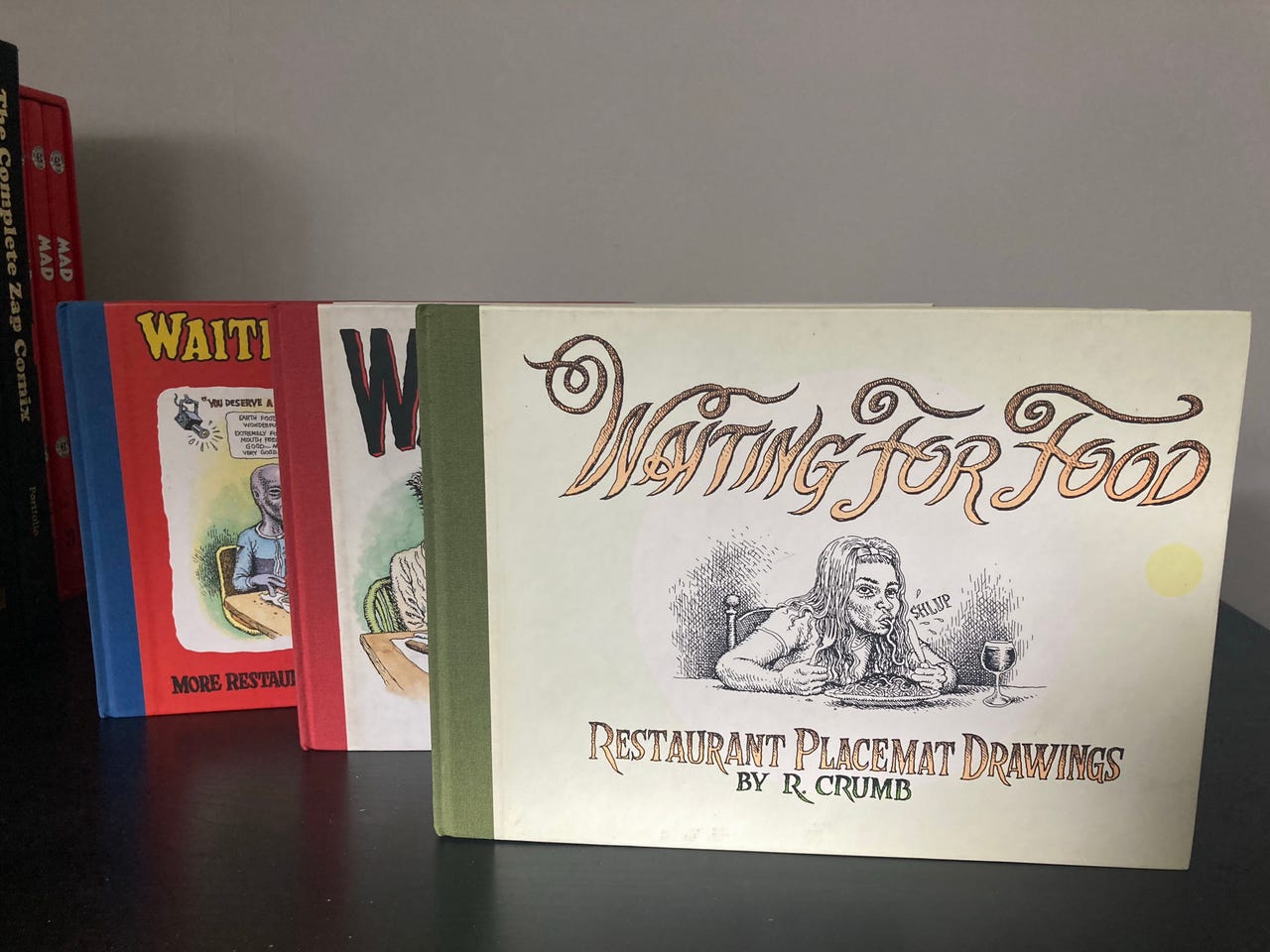 R. Crumb – Waiting for Food 1–3 tegneseriebøker | FINN-torget