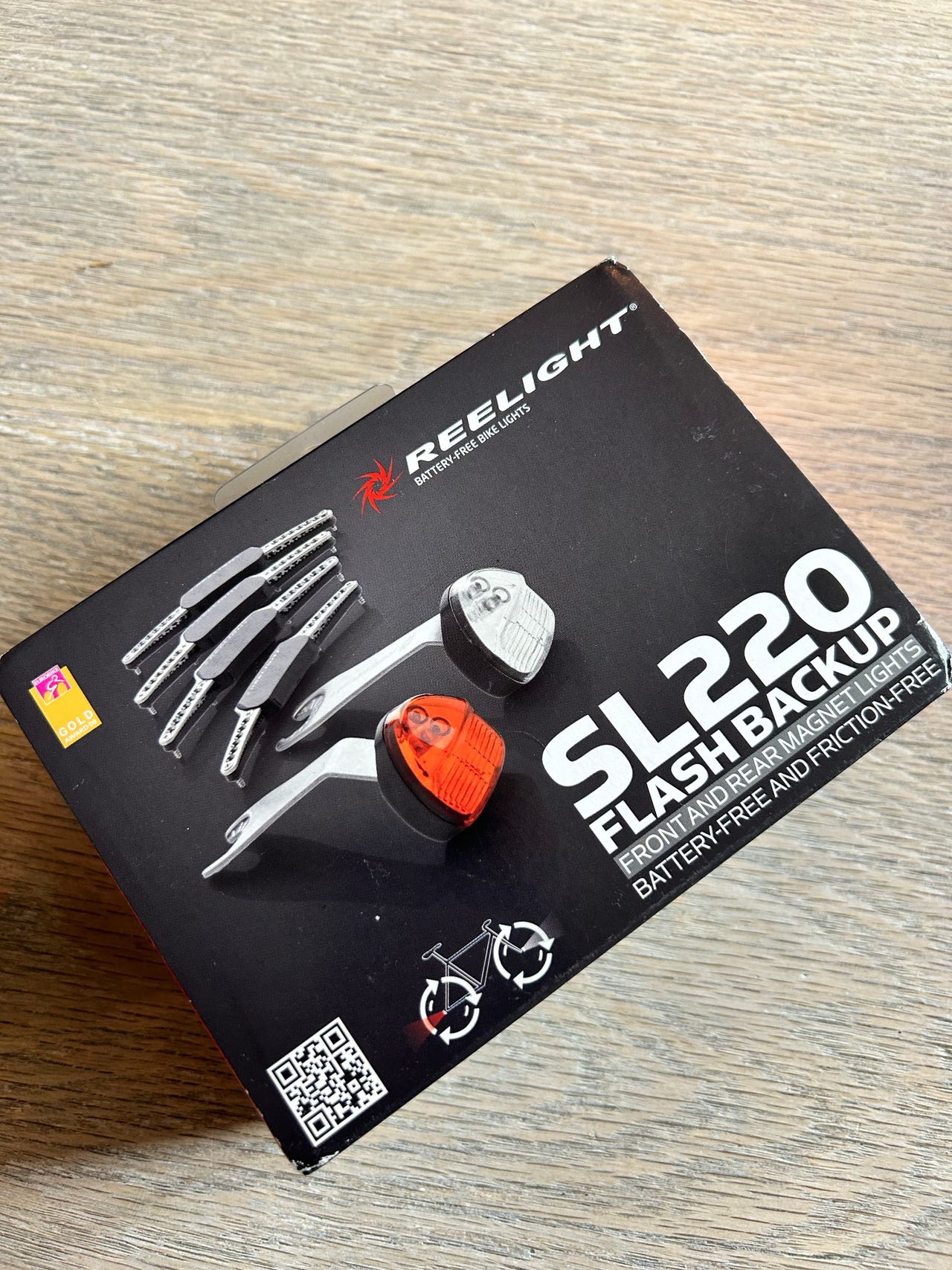 Reelight SL220 Flash Backup sykkellykter med magnet | FINN-torget