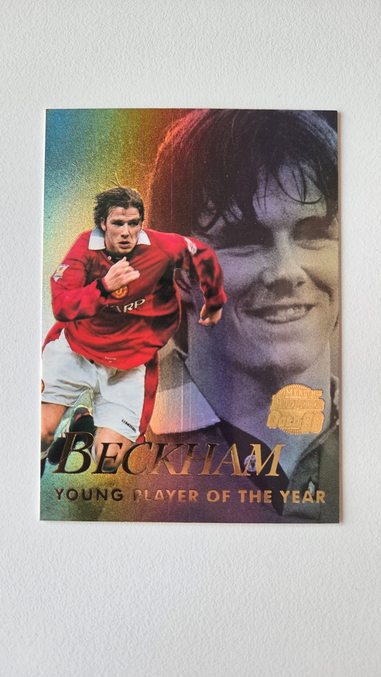 Merlin's Premier Gold 98 David Beckham Young Player of the Year