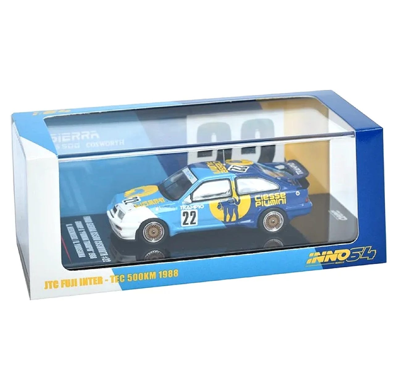 Inno64 Ford Sierra RS500 Cosworth #22 Group A Piumini Trampio 1988