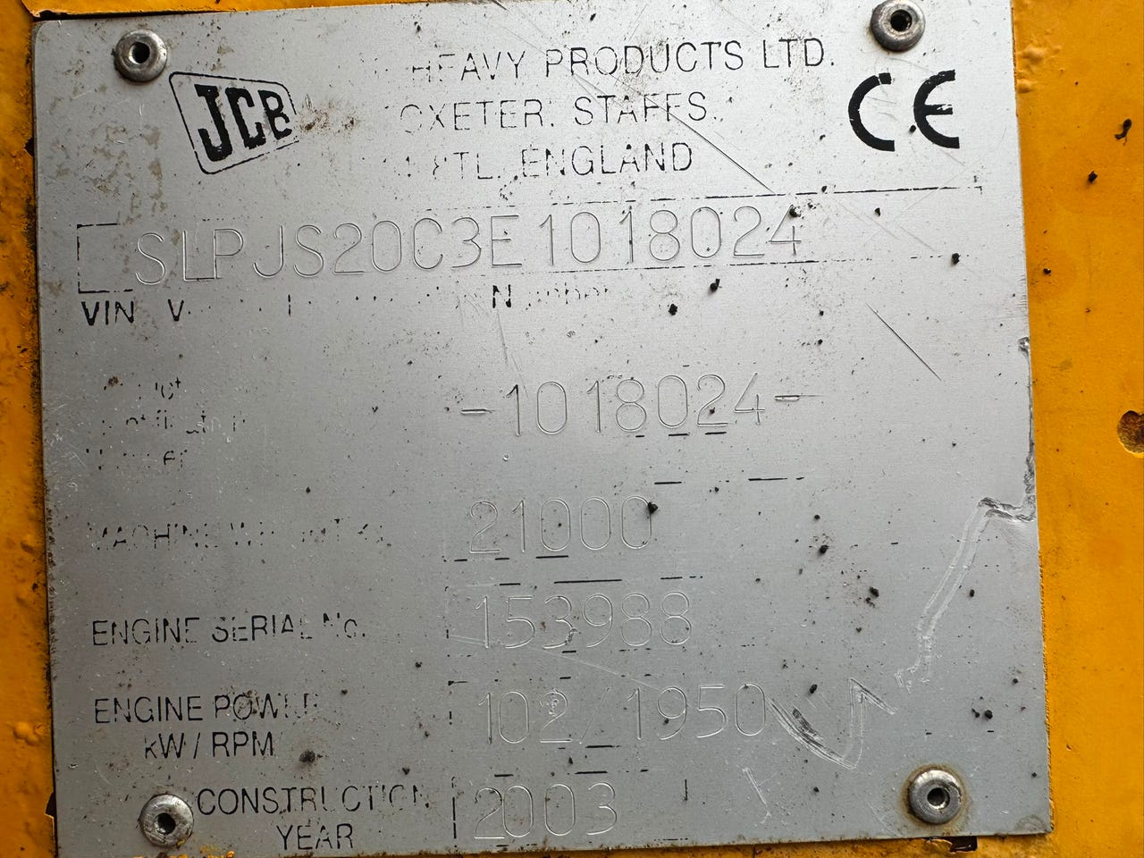 JCB 210 Fette råtten – bilde 10 av 15