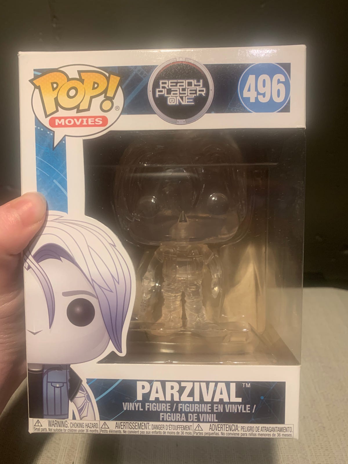 Funko Pop! - Ready Player One, Parzival #496 - (Translucent 