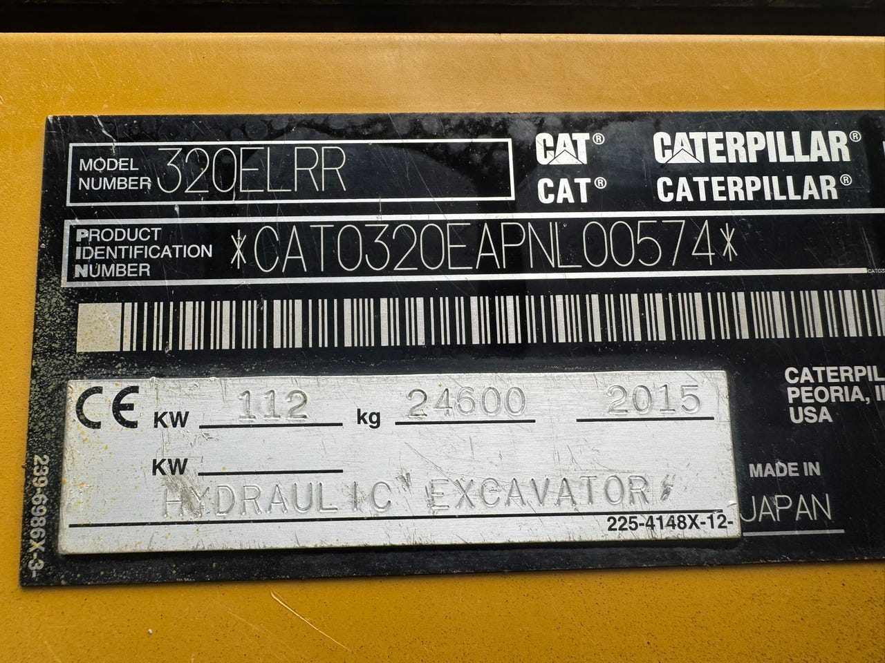 Cat 320 E L RR – bilde 25