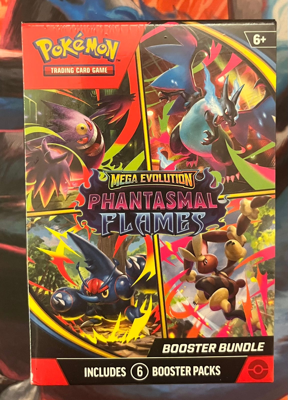 Pokémon TCG Booster Bundle - 6 Sobres De La Expansión Carmesí Y Púrpura: Violencias Del Tiempo, Incluye Tarjeta De Código, Multicolor