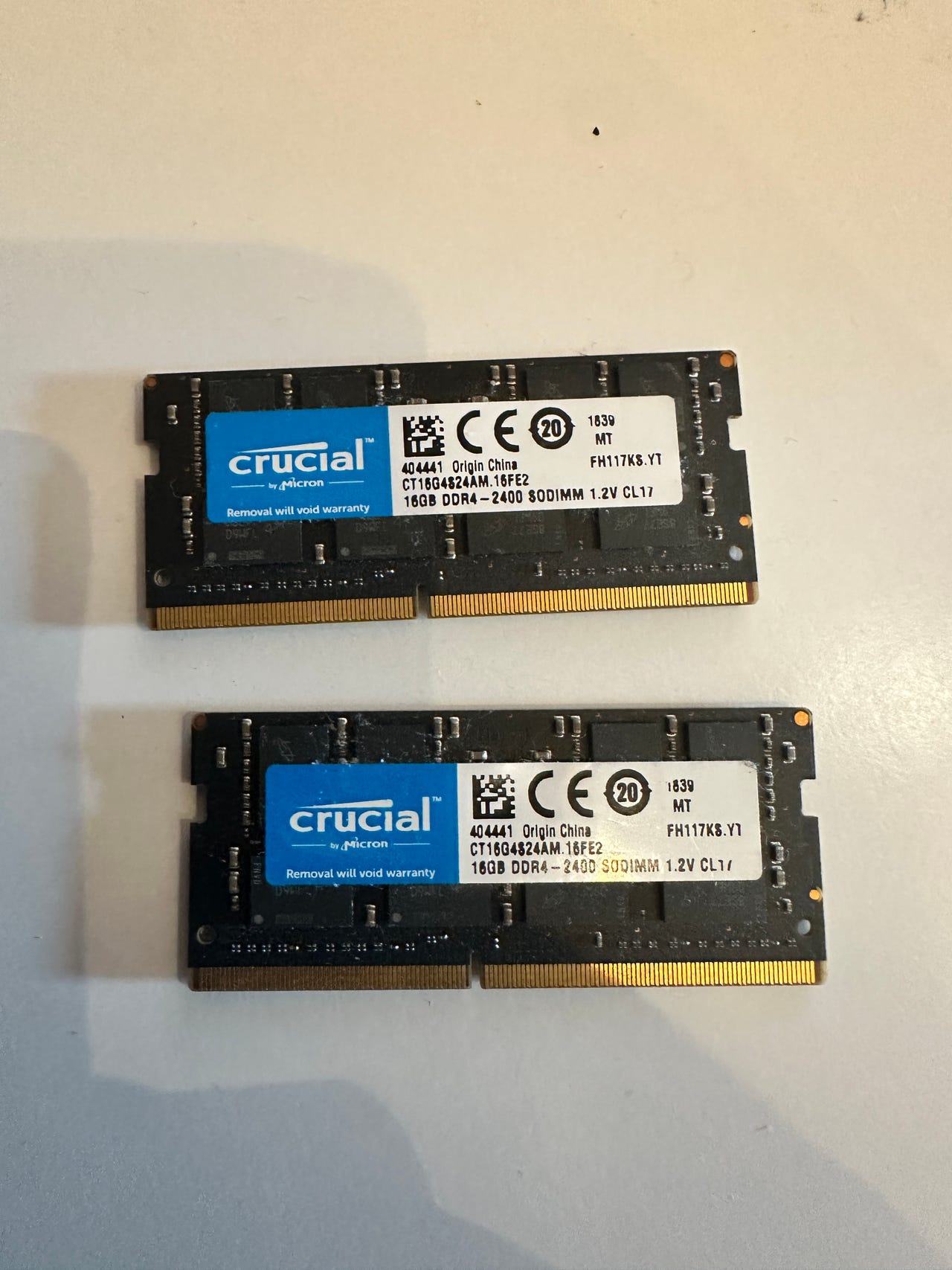 DDR4 32GB（16GB×2枚）SODIMM 32GB (2x16GB) Crucial DDR4-2400 SODIMM RAM | FINN-torget