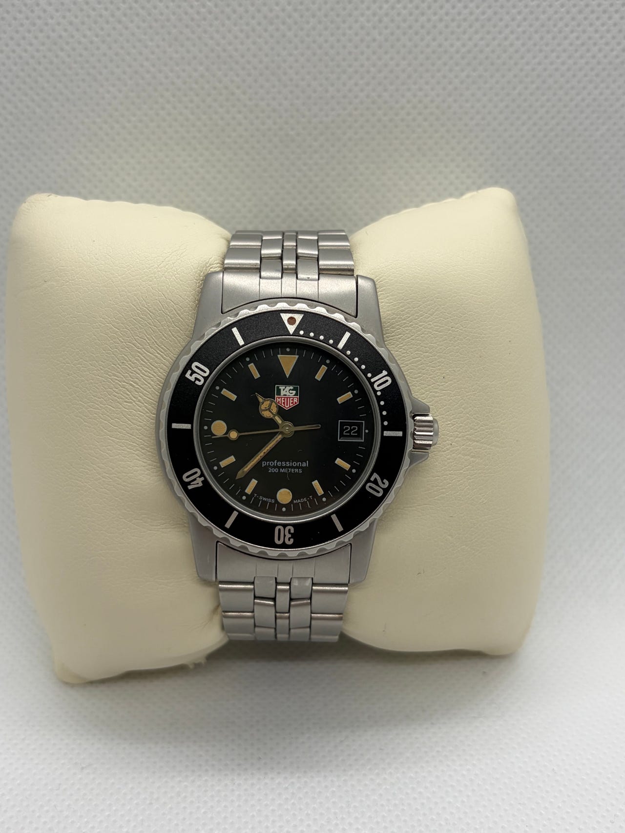 TAG Heuer Professional 200M 腕時計 TAG Heuer Professional 200M – Ref. 929.213G – Vintage dykkerklokke