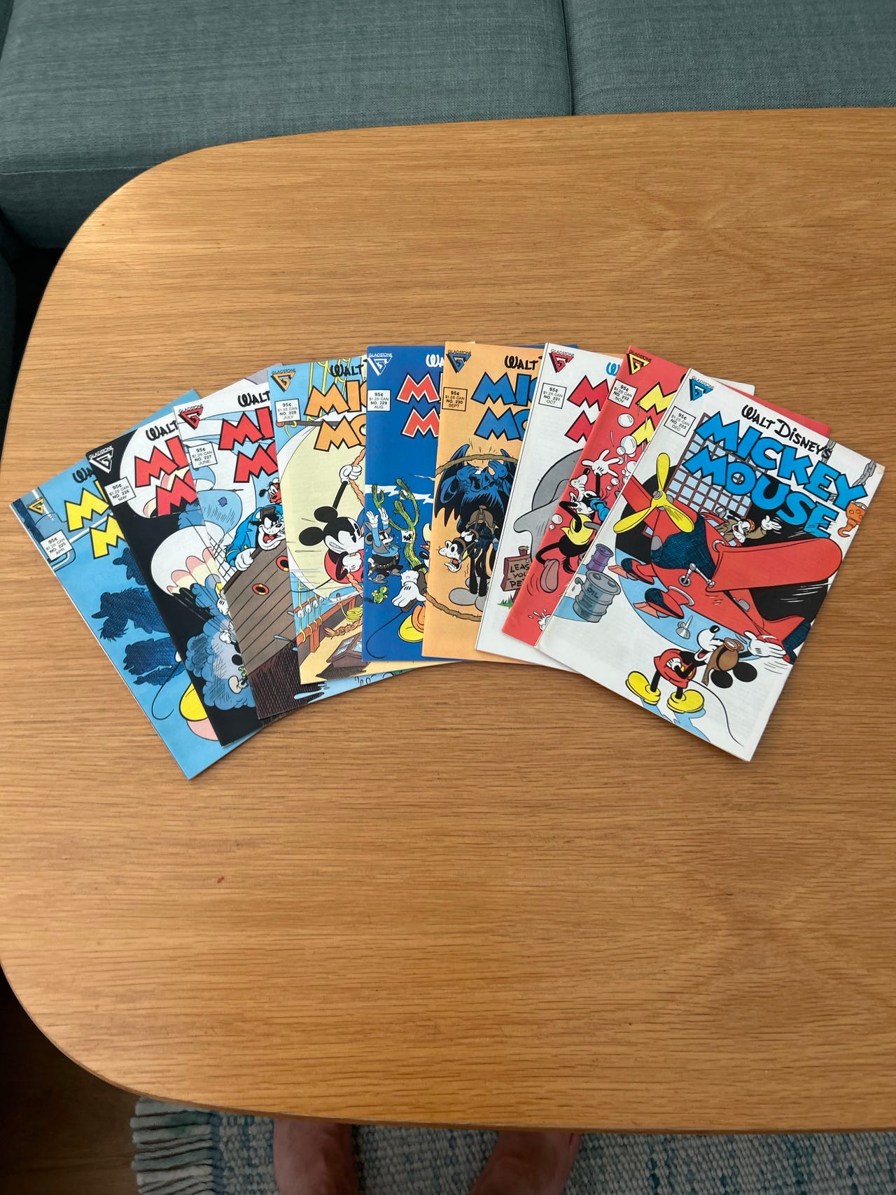 Mickey Mouse 9 stk fra 1987 | FINN-torget