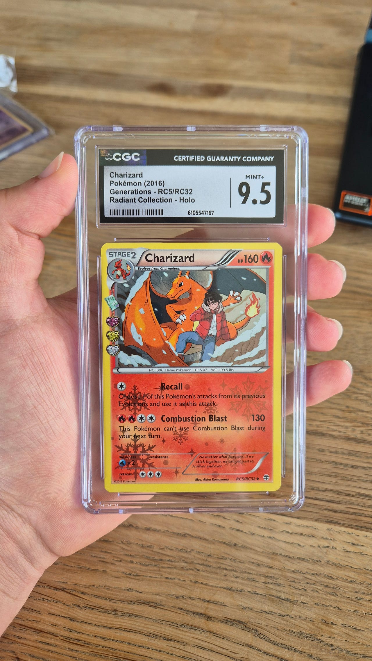 charizard pokemon card rc5 rc32 - XY - Generations - This almost made me cry
