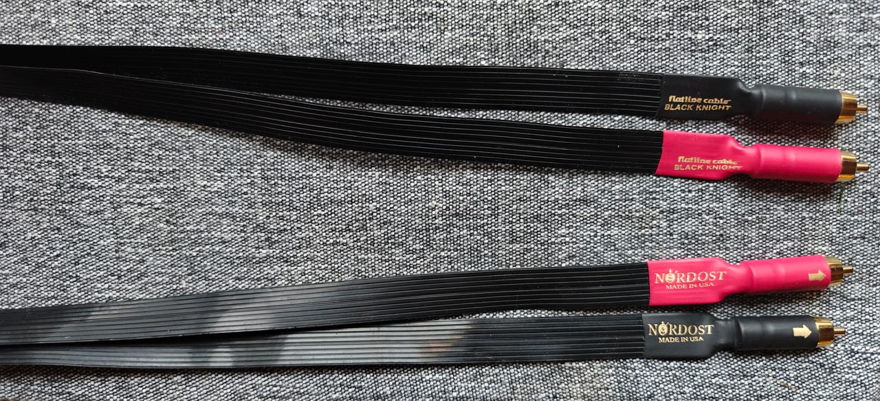 Nordost Flatline Cable Black Night RCA | FINN-torget