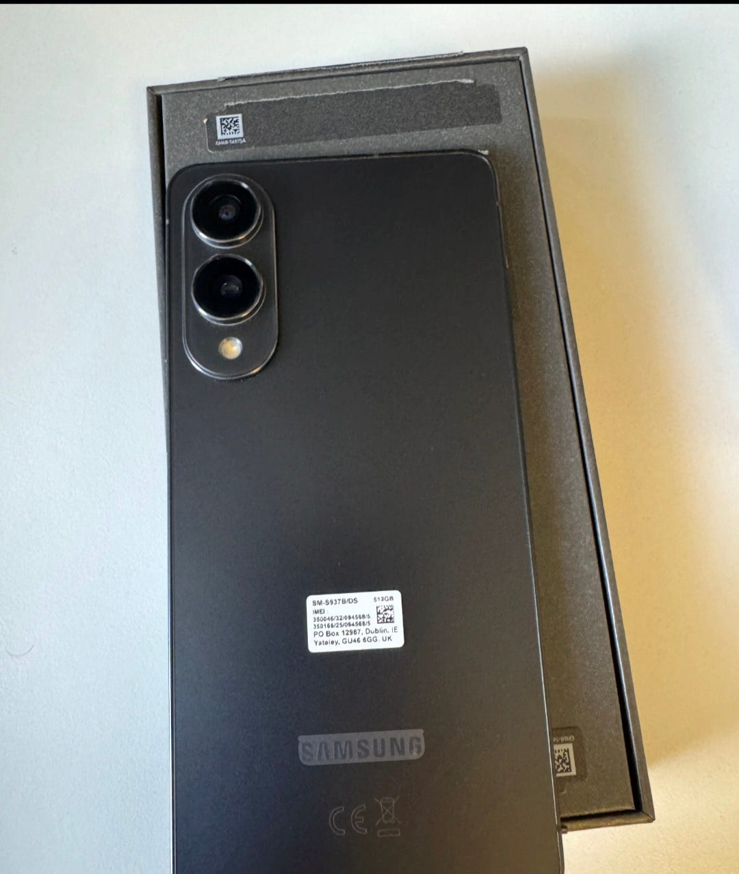 Samsung s25< edge >512 gb | FINN-torget