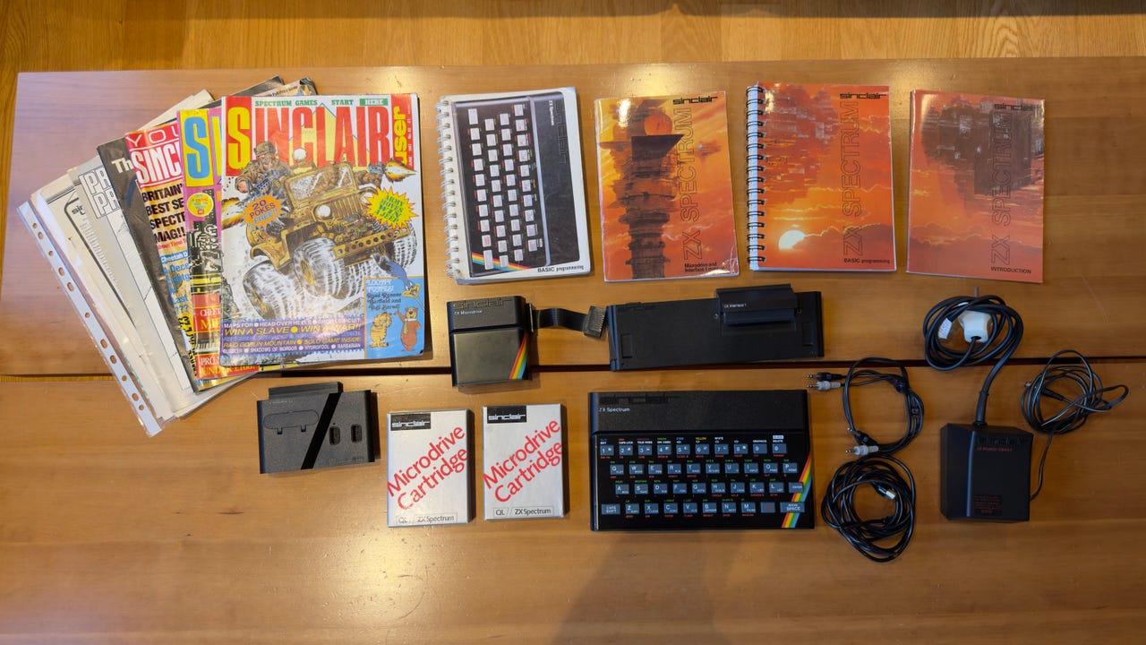 ZX Spectrum 48k med Microdrive, Interface 1 og 2 mm. | FINN-torget