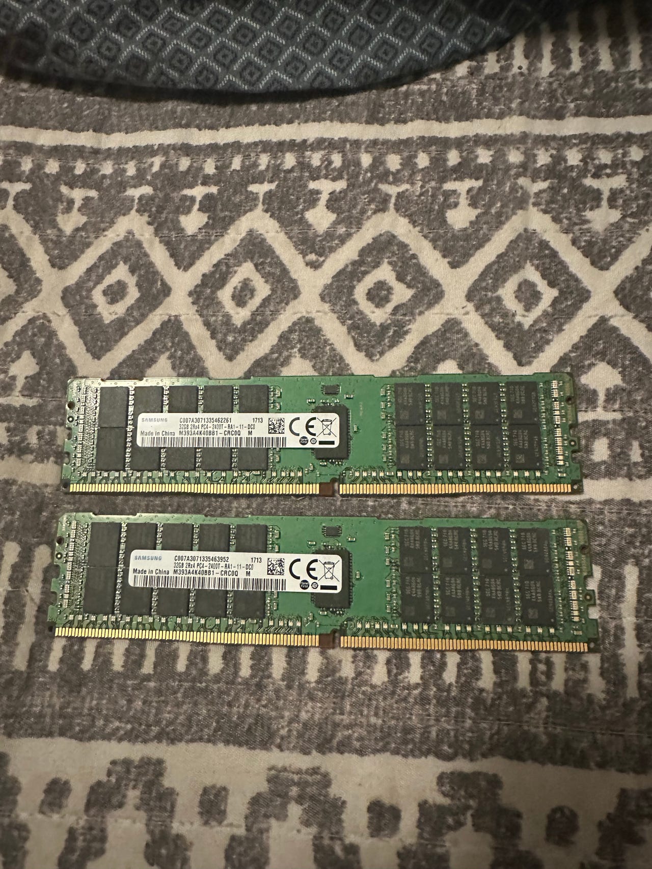Samsung 32GB DDR4 PC4-2400T serverminne (2 stk) | FINN-torget