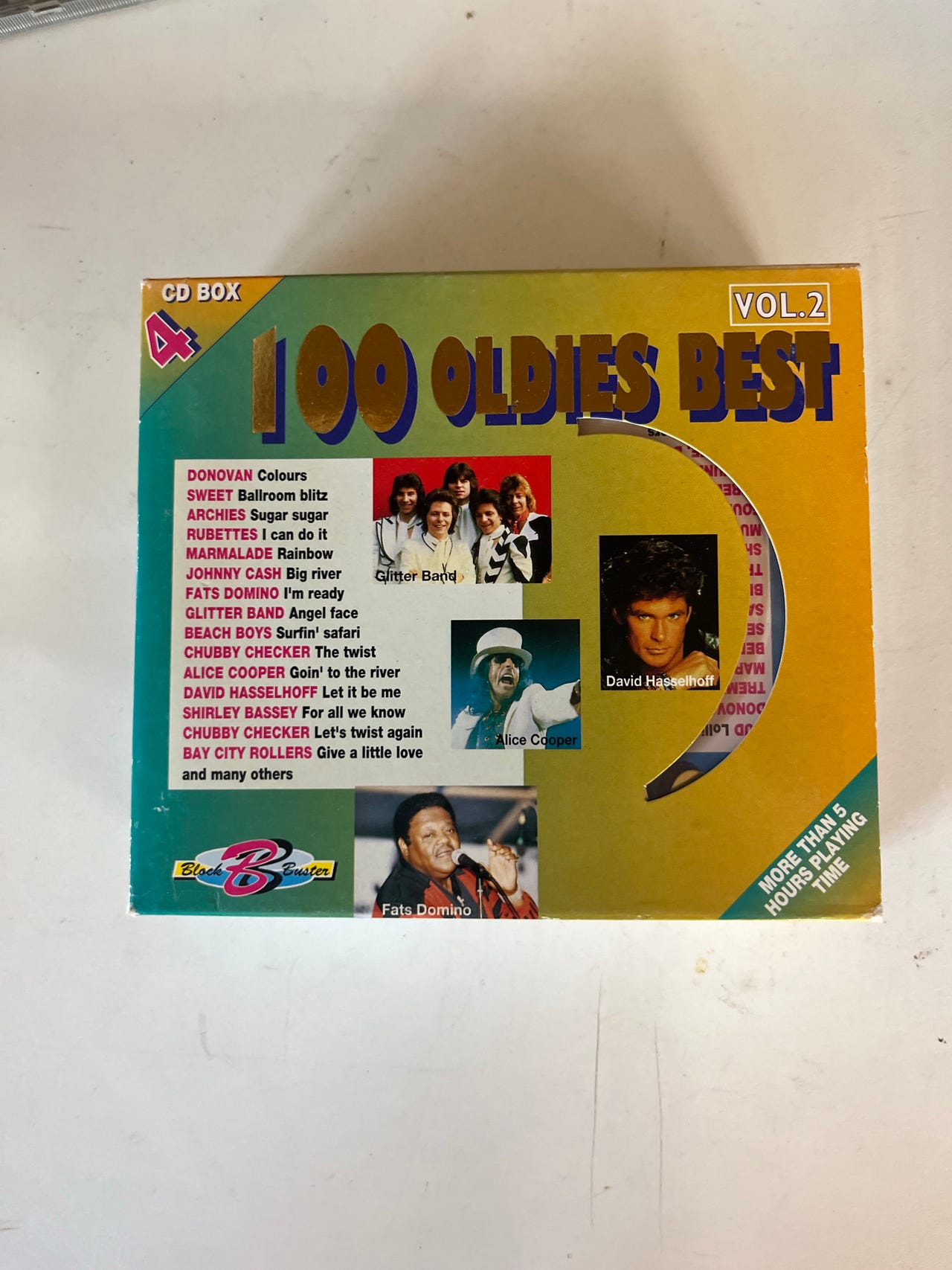 100 Oldies Best Vol. 2 – CD-boks med 4 CD-er | FINN-torget