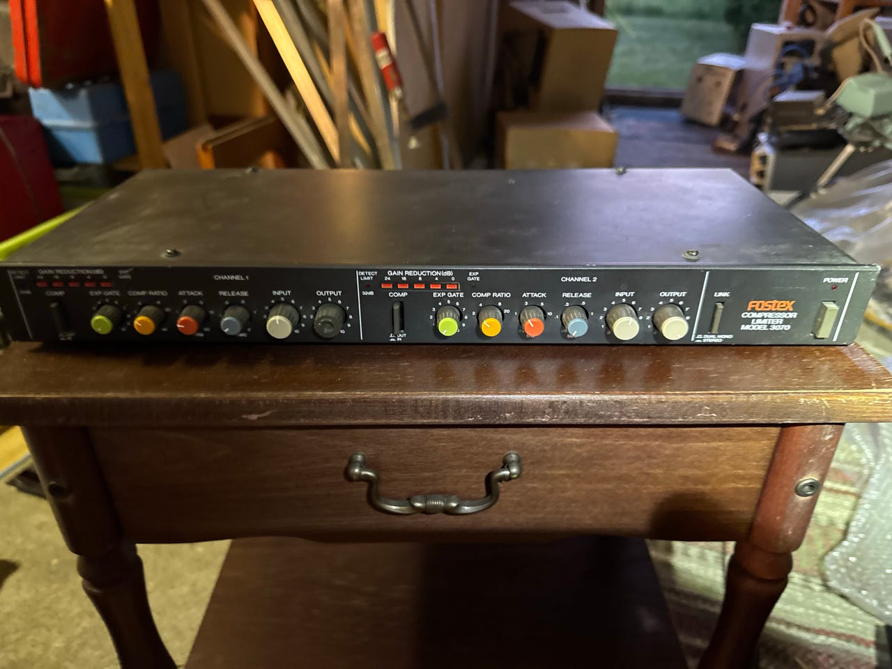 Fostex Model 3070 kompressor / limiter rackenhet | FINN-torget
