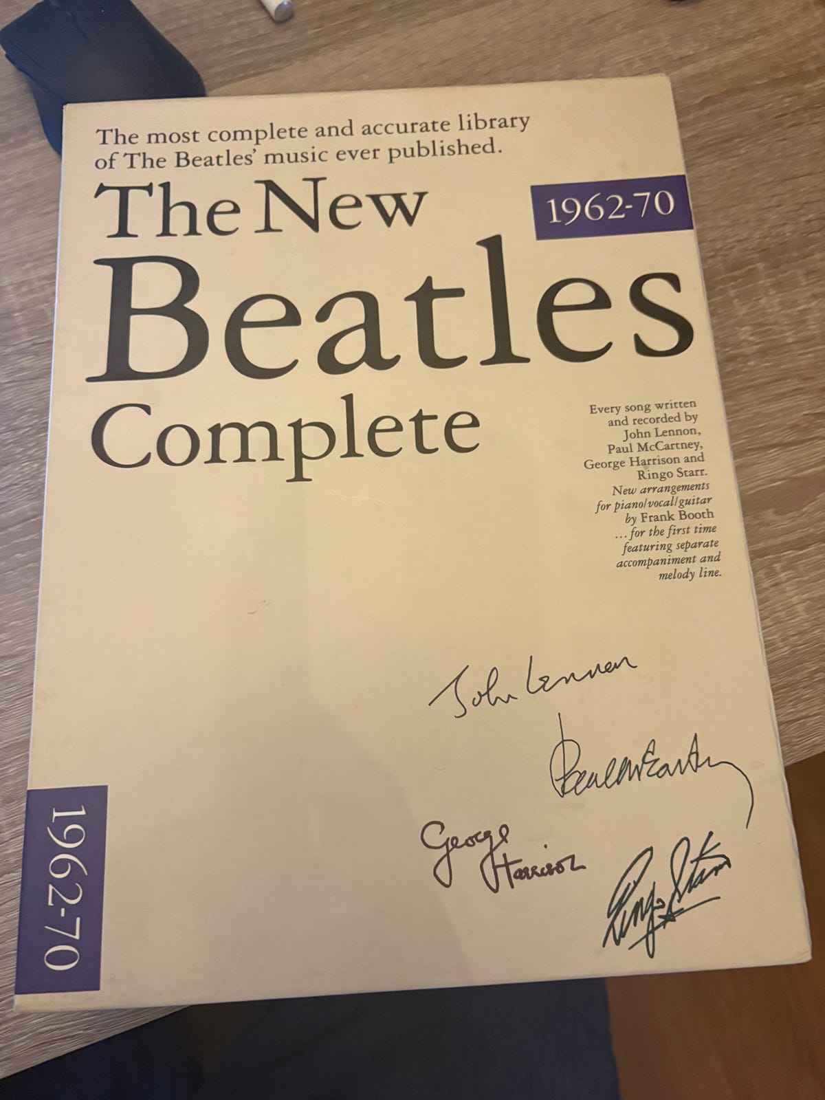 The New Beatles complete 1962-70 (noter til beatles musikken