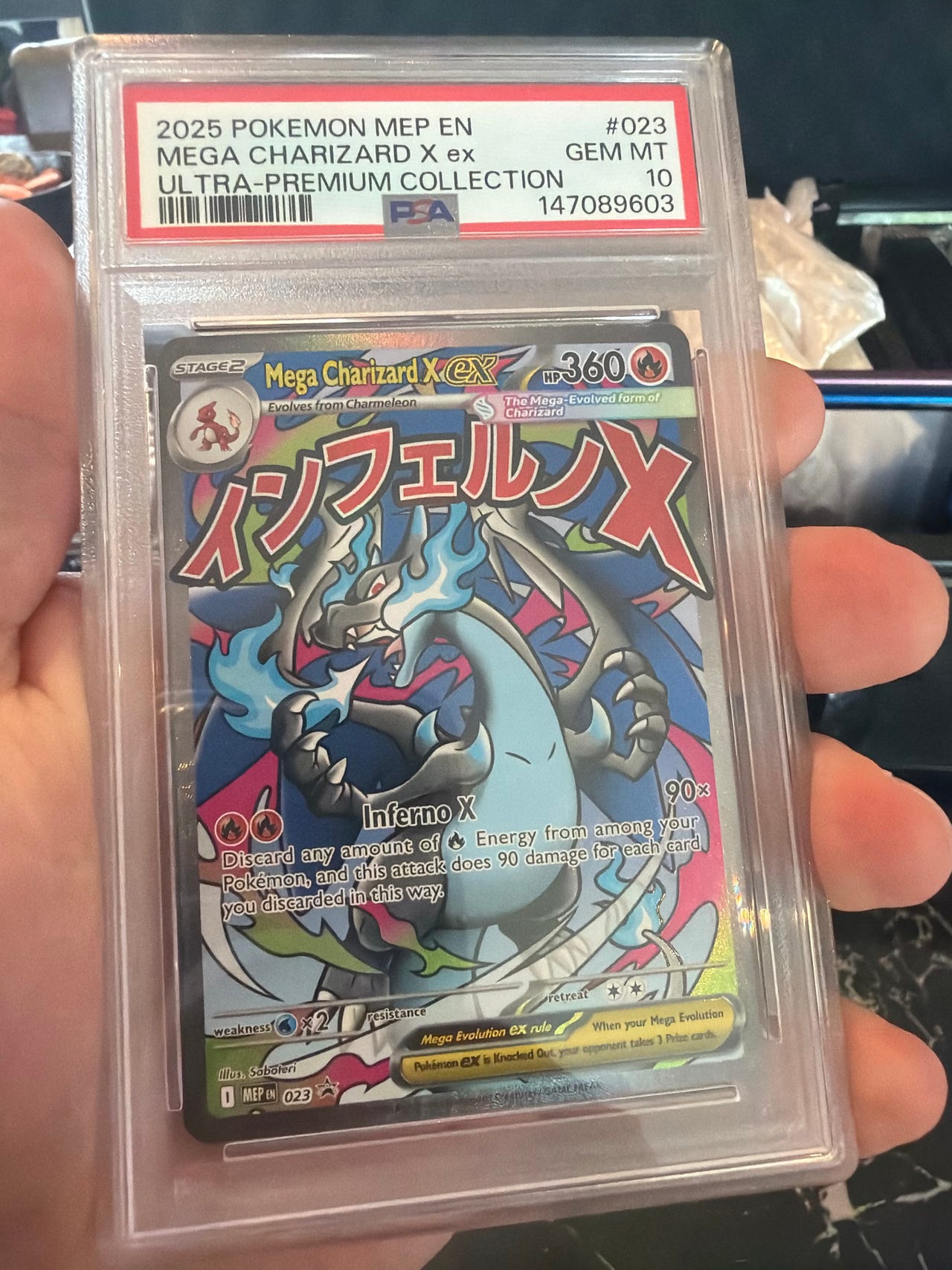 Pokemon-kort Mega Charizard X EX PSA 10 | FINN-torget