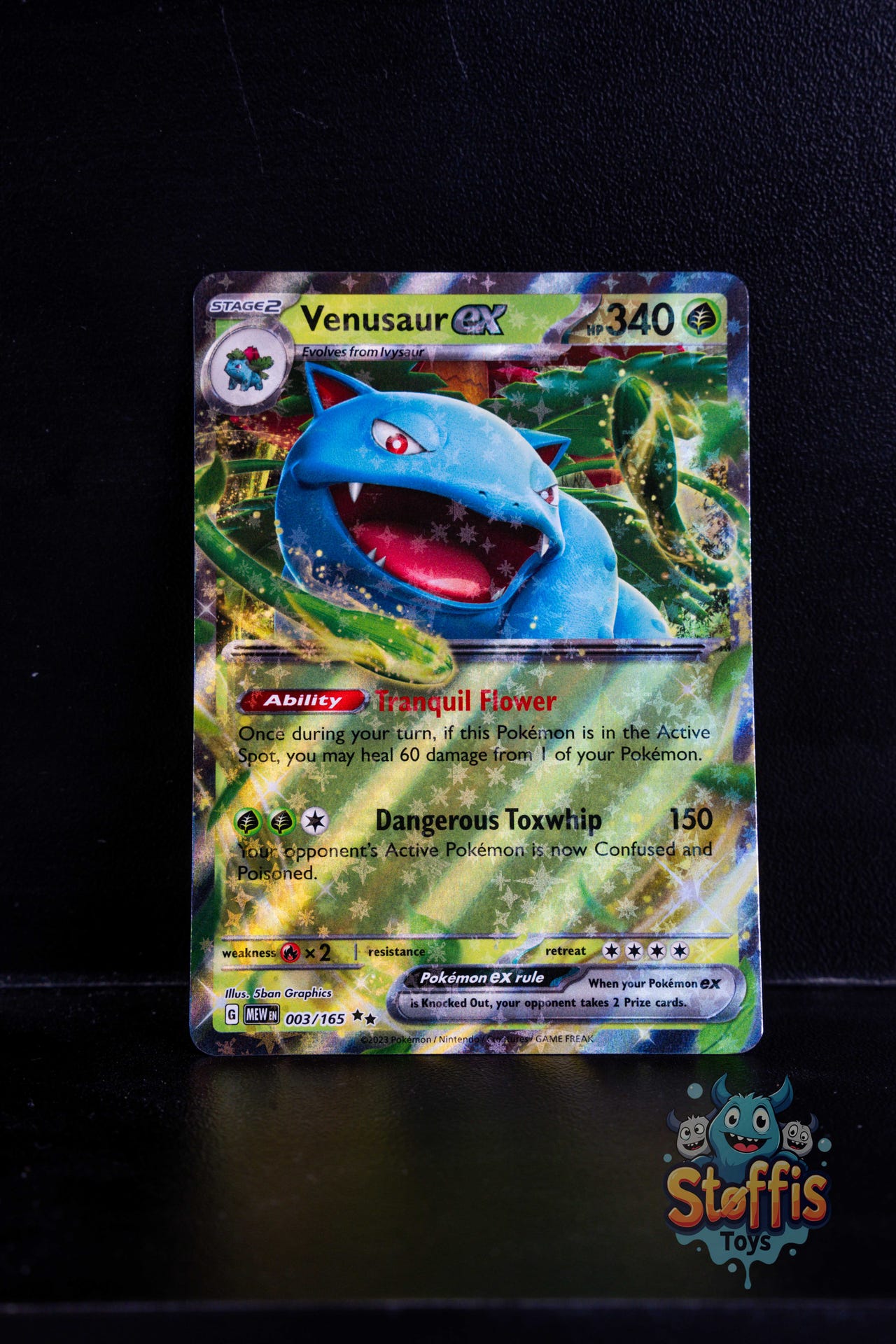 003 165 pokemon card Venusaur ex 003/165 RR Japanese Pokemon Card 151 SV2a 202 Venusaur ex 151 | 003/165