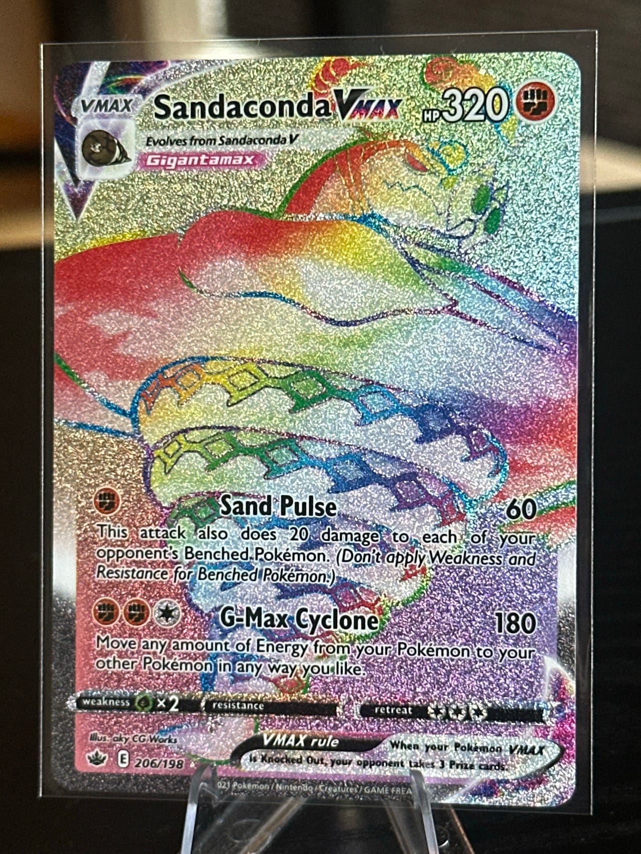 sandaconda vmax pokemon card value 090/198 Near Mint Card Number / Rarity Sandaconda VMAX 090/198 - Pocket