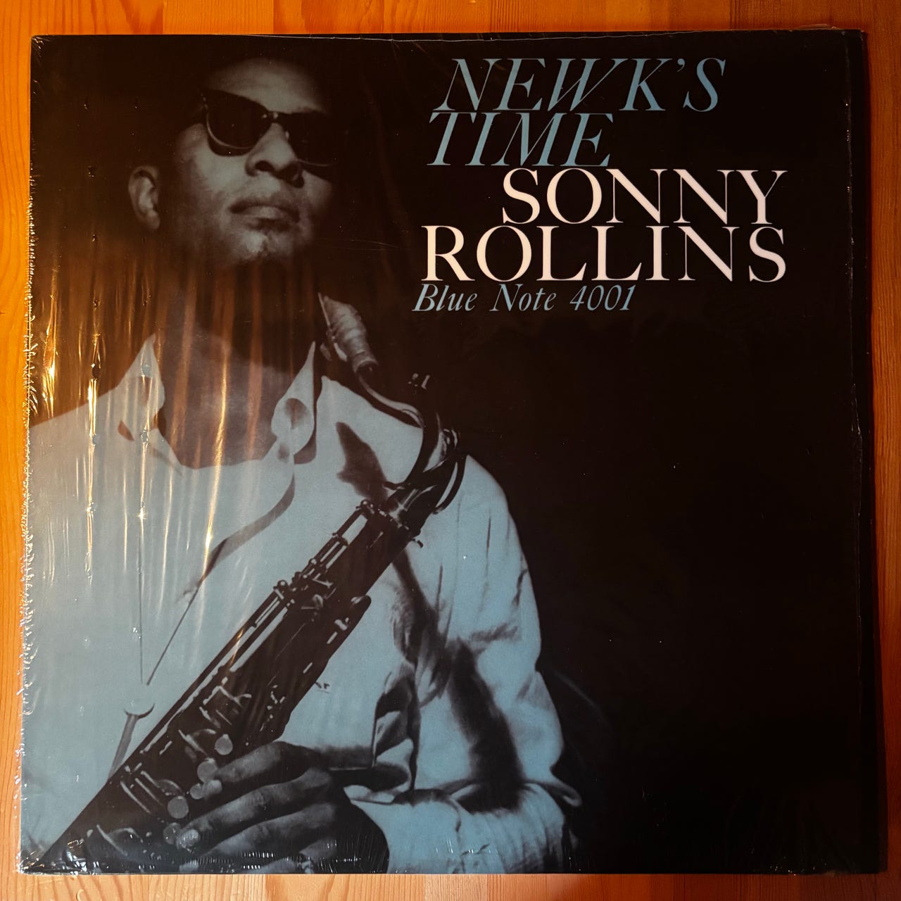 Sonny Rollins Newk's Time LP vinyl (jazz, Blue Note, BLP 4001