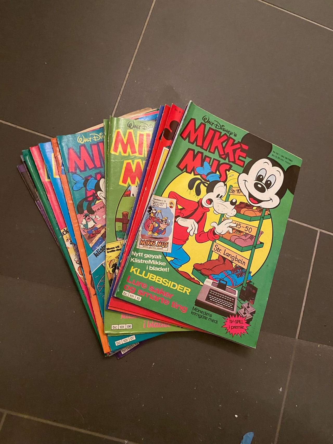 mickey　22冊 Disney Mikke Mus tegneserieblader samling | FINN-torget