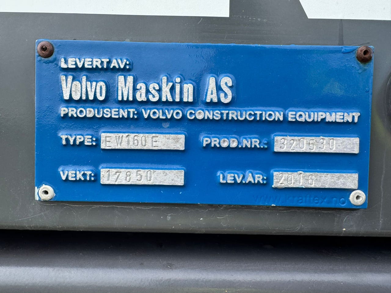 Volvo EW160E – bilde 11 av 13