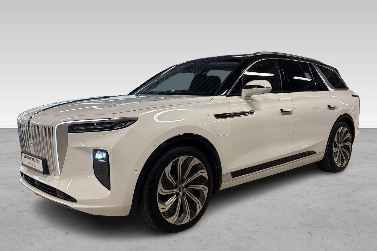 Hongqi E-HS9 5 hos Sommerseth