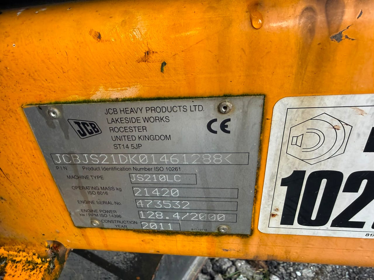 JCB JS210LC – bilde 20 av 20