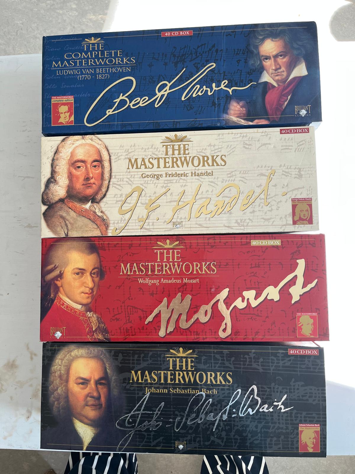 クラシック Beethoven The Masterworks 40CD Brilliant Brilliant Classics 40 CD boxes | FINN-torget