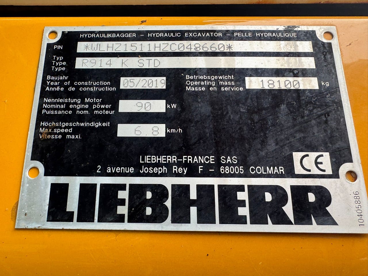 Liebherr R914 K – bilde 20 av 32