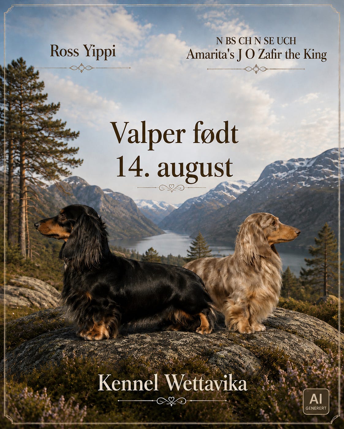 Dachshund langhåret