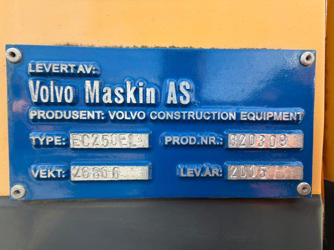 Volvo EC250 EL – bilde 21 av 27
