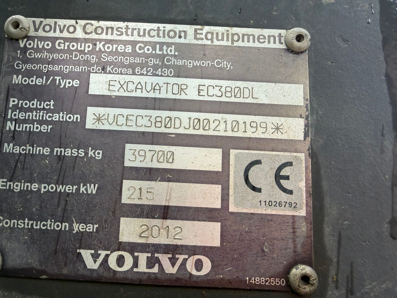 Volvo EC380 DL – bilde 10 av 22