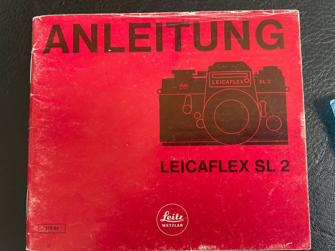 LEICAFLEX SL +説明書セット【動作確認済み】 Leicaflex SL2 manual - tysk | FINN-torget