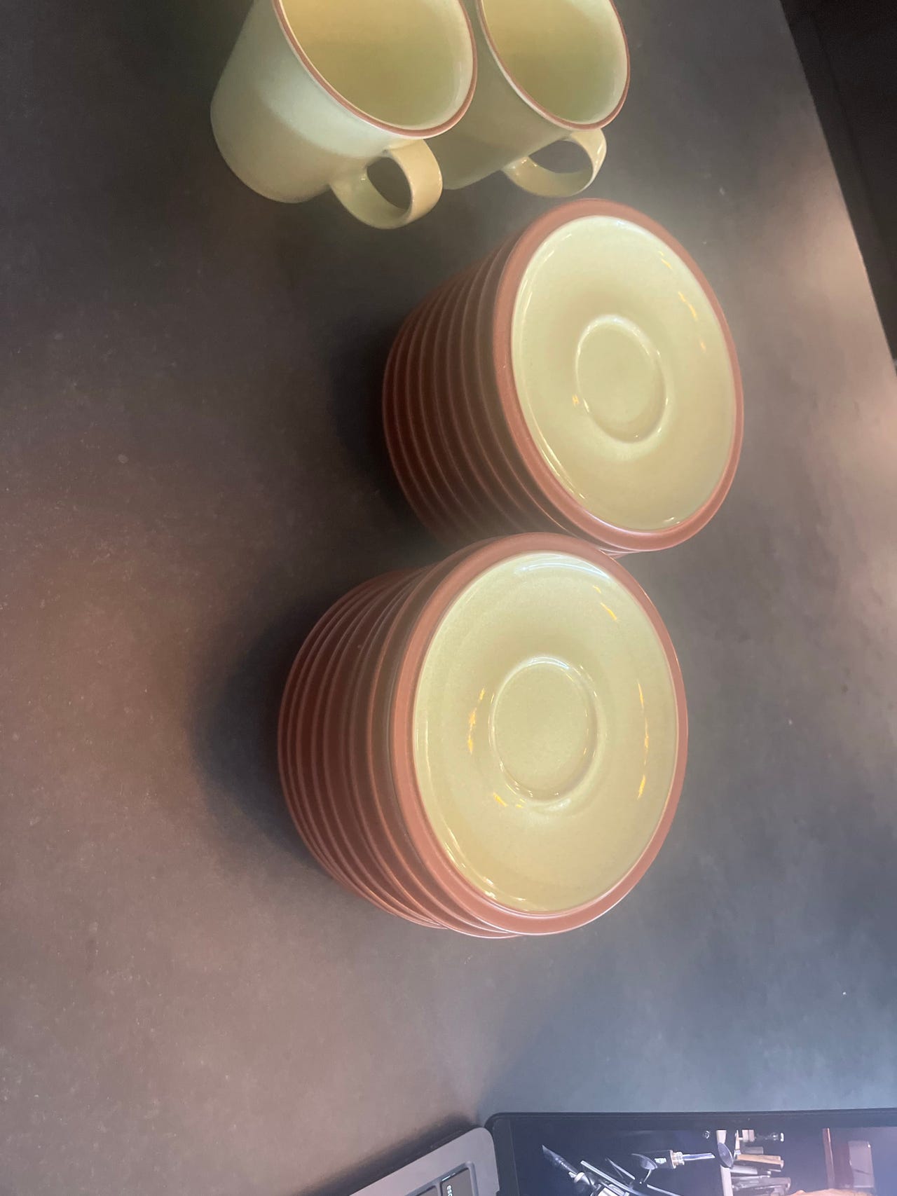 Denby Juice Lemon Yellow steintøy/keramikk