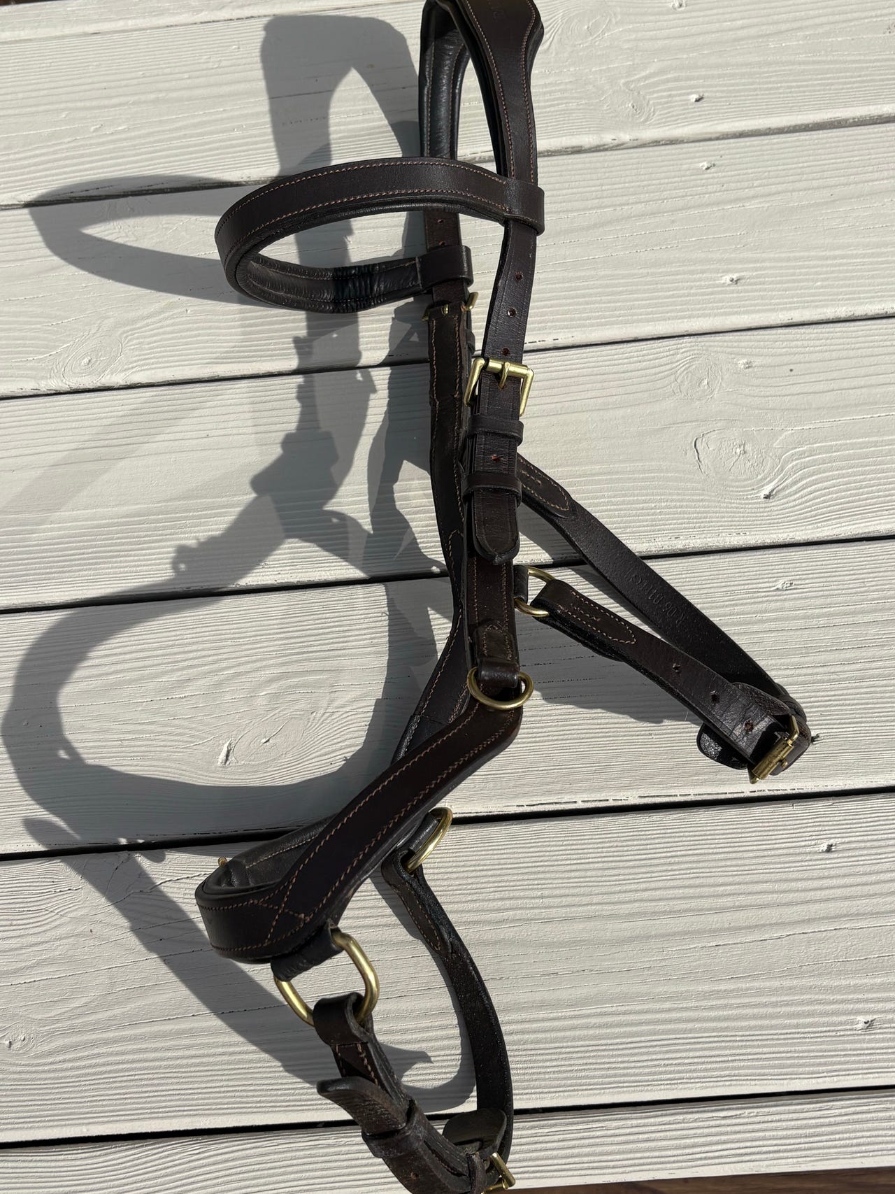 Rambo Micklem Multibridle hodelag brun