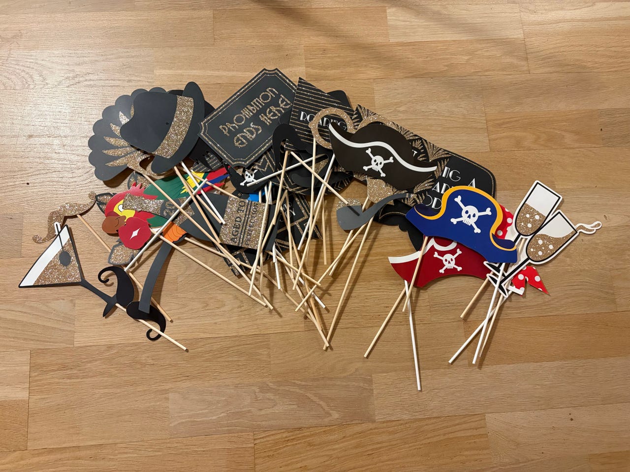 Fotorekvisitter (props til fotobar)